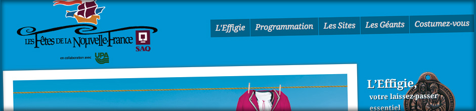 Les Fêtes de la Nouvelle-France SAQ 2008, 2009 et 2010